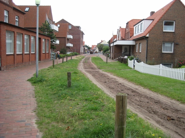 onverharde straat